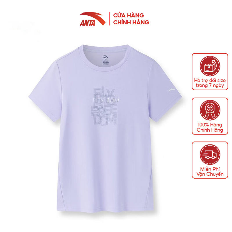 Áo thun thể thao nữ Cross-training A-CHILL TOUCH Anta Sports 862327110