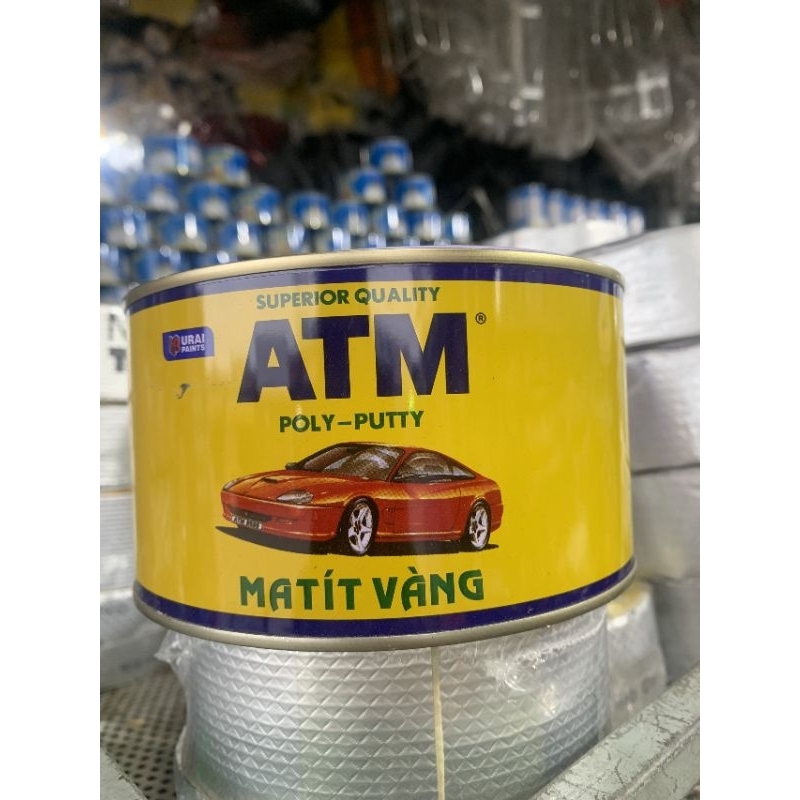 Bột trét bả MATIT vàng ATM  bột bả sơn Ô TÔ, XE MÁY