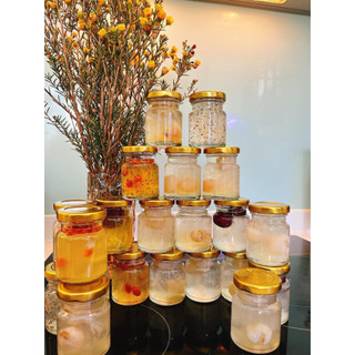 Sỉ 1 Thùng 152 Hũ Thủy Tinh Chưng Yến 70ml Có Nắp - Hũ Thủy Tinh Đựng Sữa Chua, Pudding, Caramen