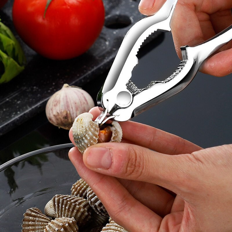 DỤNG CỤ TÁCH MỞ SÒ HUYẾT NGHÊU CUA GHẸ - ĐỒ KẸP CÀNG CUA GHẸ CỰC NHANH - KIỀM MỞ SÒ HUYẾT TÁCH HẠT MACCA ÓC CHÓ