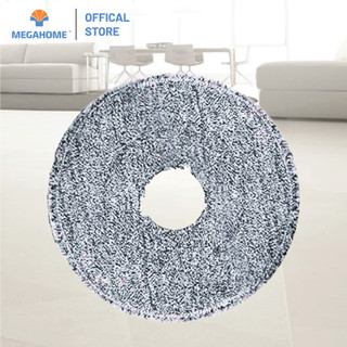 Bông lau nhà Megahome Xmop 247 sử dụng bông lau dán chất liệu cotton thấm hút tốt thích hợp cây lau tròn