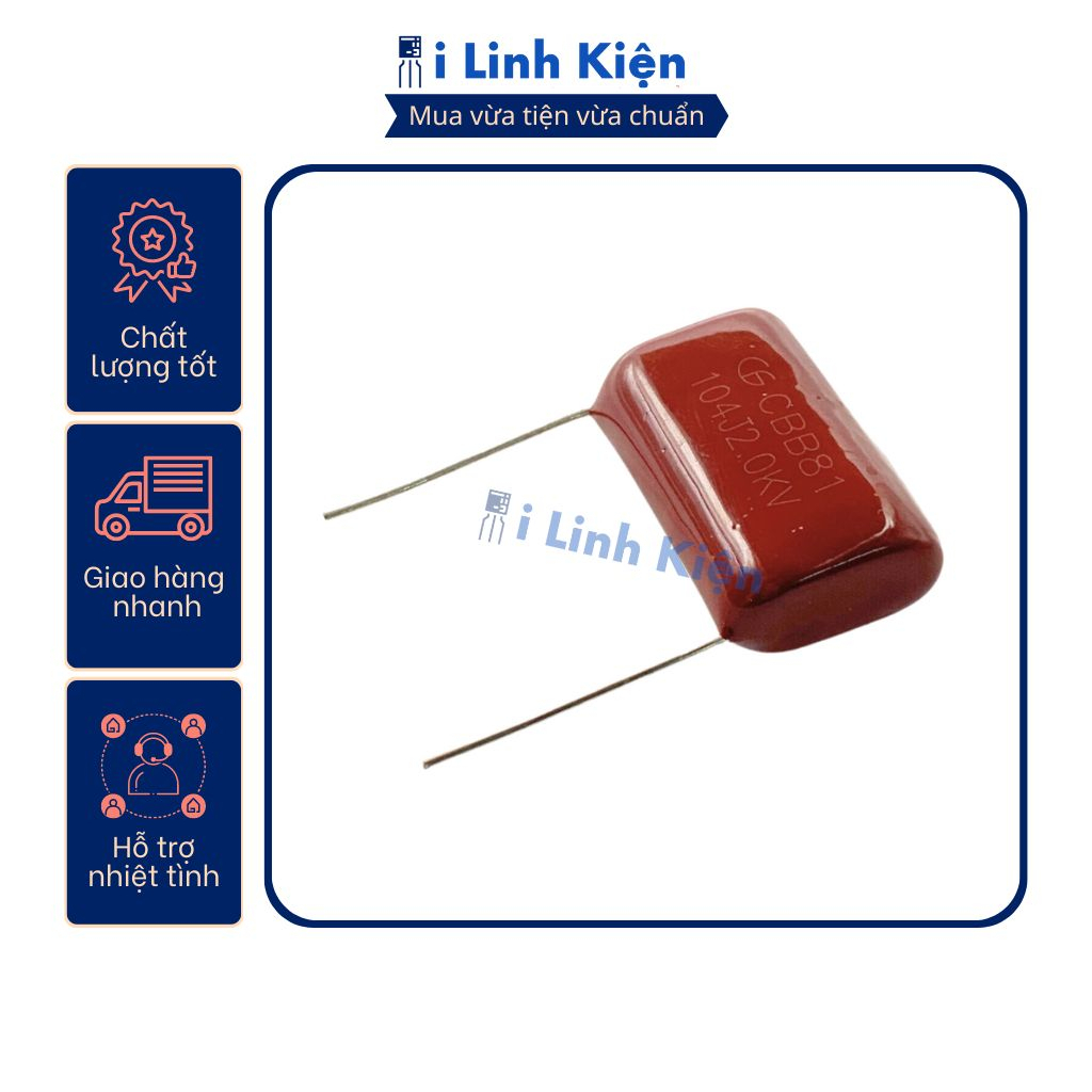 Tụ CBB 104J 2000V 0.1uF 100nF 30mm