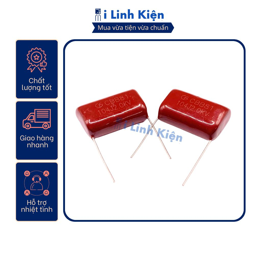 Tụ CBB 104J 2000V 0.1uF 100nF 30mm