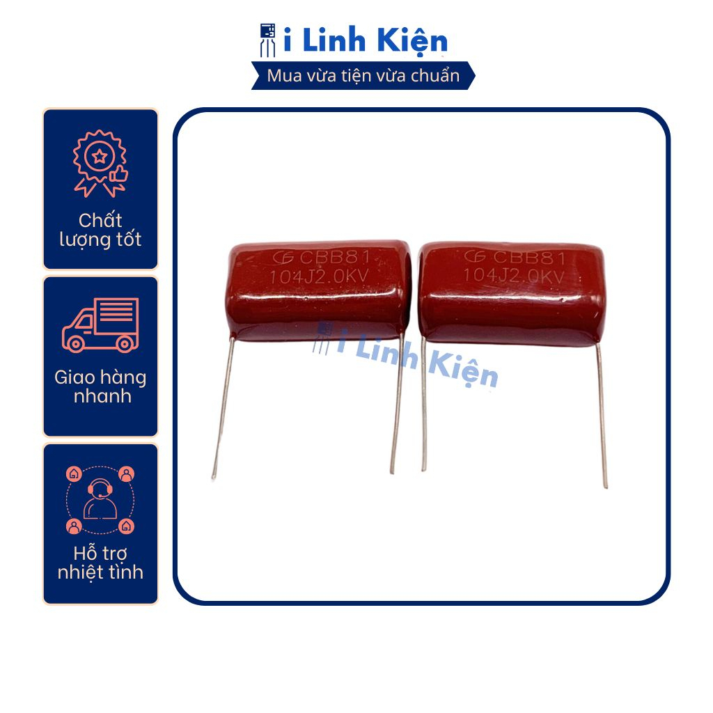 Tụ CBB 104J 2000V 0.1uF 100nF 30mm