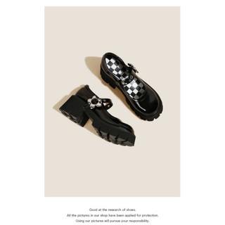 Flora Platform Maryjane - giày da bò nữ (genuine leather)