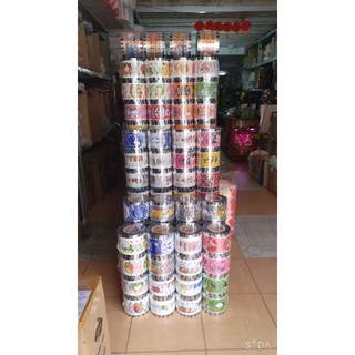 Cuộn màng ép ly trà sữa, màng ép ly nhựa 2400, keo ép ly. Khách chọn mẫu ib shop