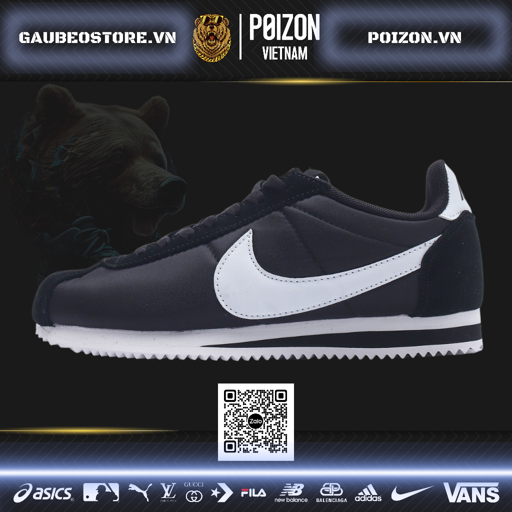 Giày Best Original Quality *like*auth like*authentic Sneaker *_Nike Classic Cortez Nylon_* 807472