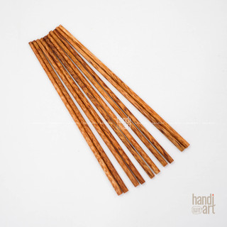 Đũa gỗ dừa tự nhiên bến tre (10 đôi)
