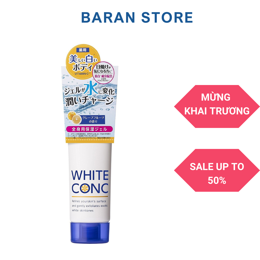 Kem Dưỡng Trắng Da Toàn Thân White Conc Watery Cream 90g