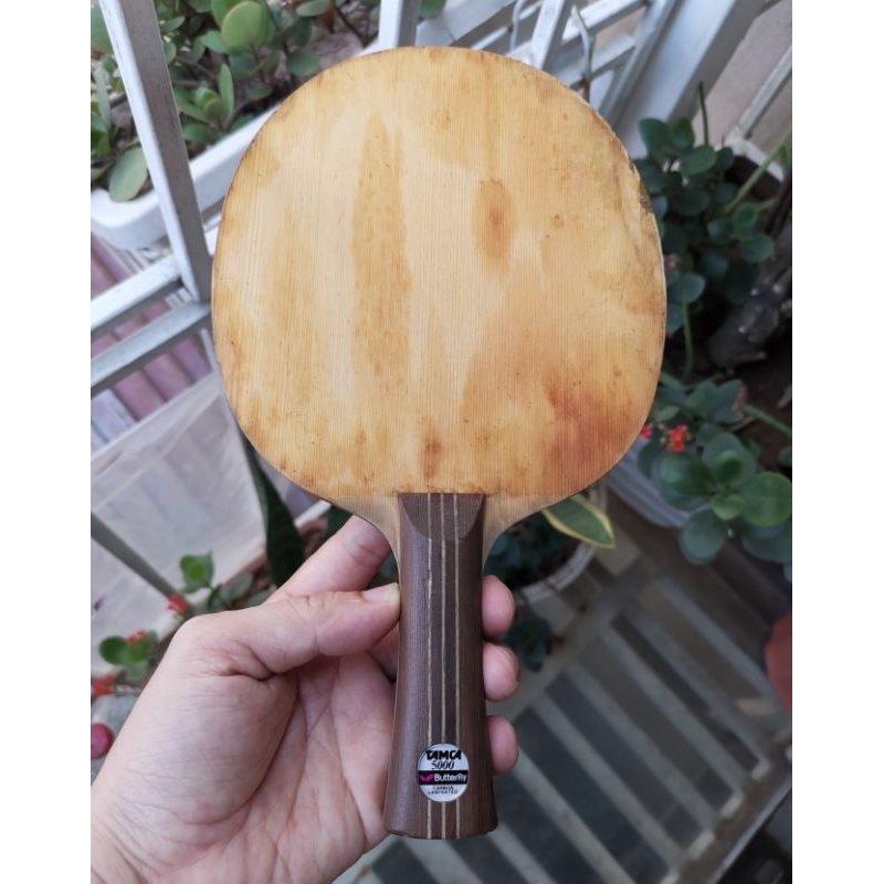 Cốt vợt bóng bàn carbon hàng hiếm Butterfly Sadius Tamca 5000 tem bạc