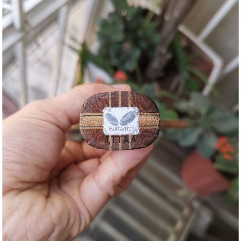 Cốt vợt bóng bàn carbon hàng hiếm Butterfly Sadius Tamca 5000 tem bạc