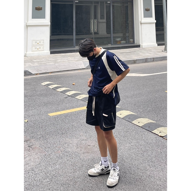 Quần Short KaKi túi hộp 280 gsm Streetwear Unisex