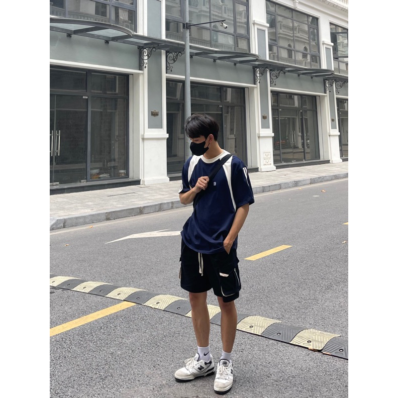 Quần Short KaKi túi hộp 280 gsm Streetwear Unisex
