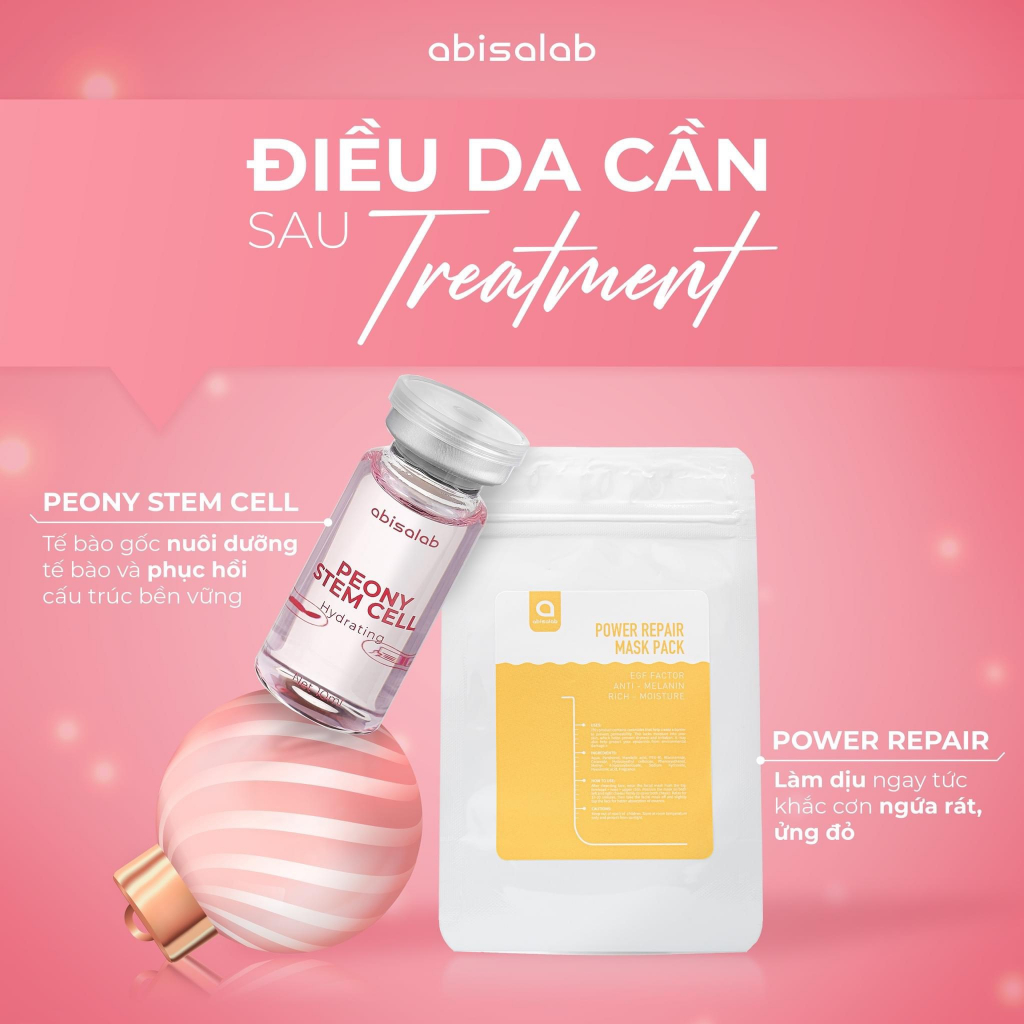 Mặt nạ phục hồi Abisalab ⚡ CHÍNH HÃNG ⚡ Mặt nạ phục hồi công nghệ cao khôi phục hàng rào bảo vệ da