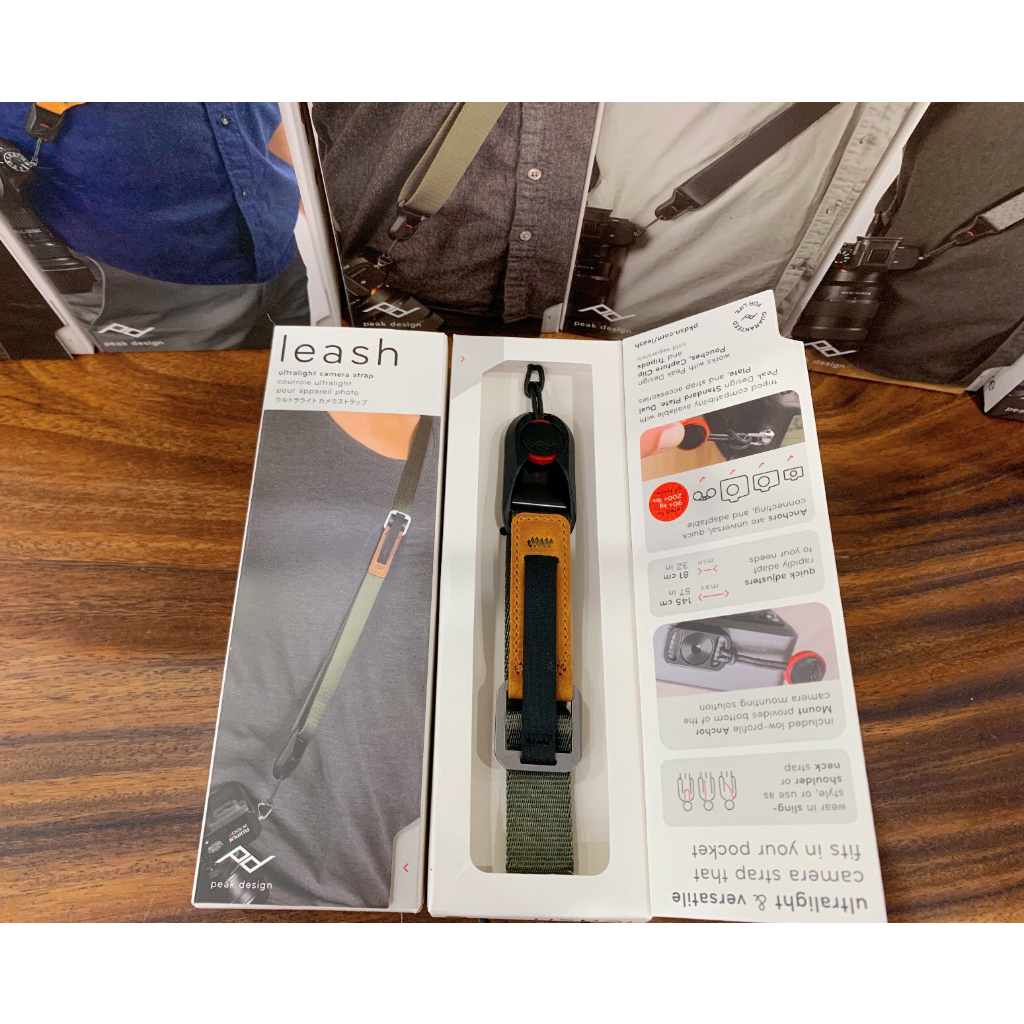 Dây máy ảnh Peak Design Leash Sage , Hàng chính hãng
