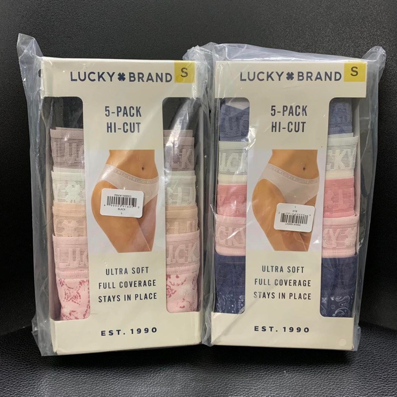 𝐐𝐮𝐚̂̀𝐧 𝐋𝐨́𝐭 𝐍𝐮̛̃ 𝐋𝐮𝐜𝐤𝐲 𝐁𝐫𝐚𝐧𝐝 : set 5 quần size M cho mông 94-97cm