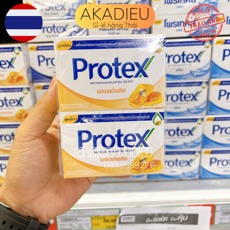 Xà bông cục Protex Thái lan lốc 4 hộp 65gr