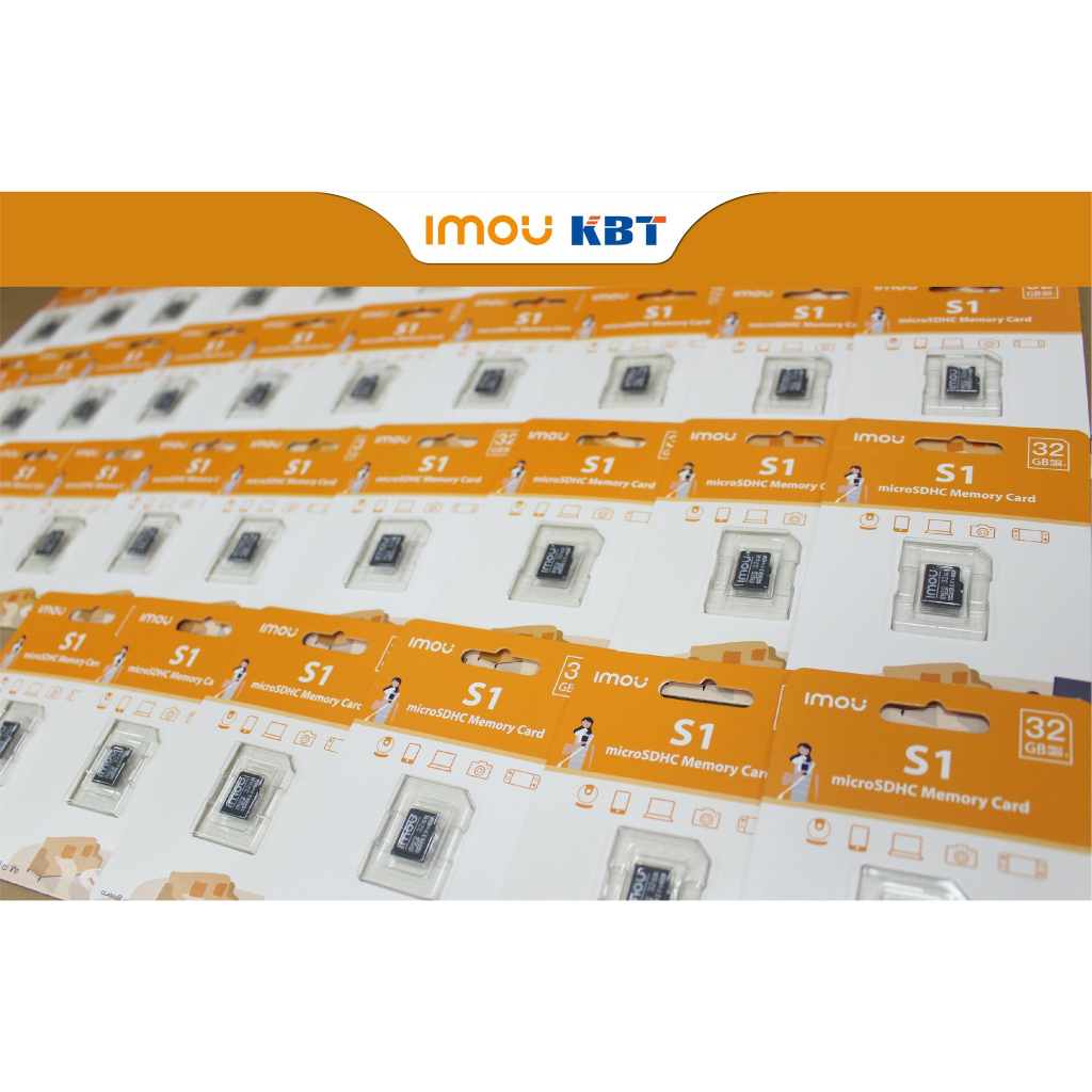 Thẻ nhớ IMOU 32GB/64GB chính hãng, bảo hành 6 năm 1 đổi 1