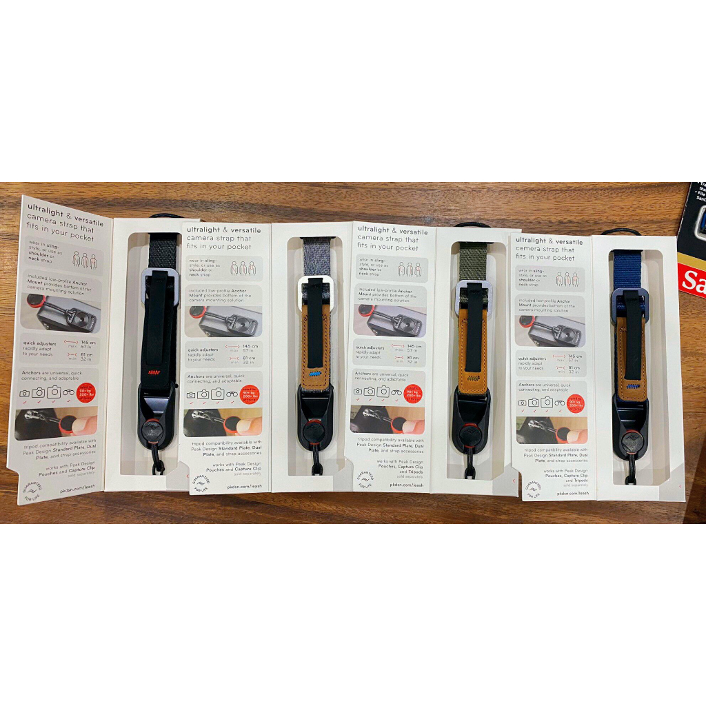 Dây máy ảnh Peak Design Cuff Wrist Strap, Màu đen