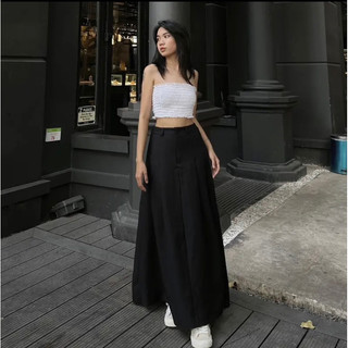 Chân váy hạ ly eo dài 90cm, chân váy hạ ly eo 3 màu, phong cách thanh lịch, sang chảnh, hàng thiết kế Dens clothing