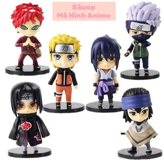 Combo 6 mô hình Chibi Naruto