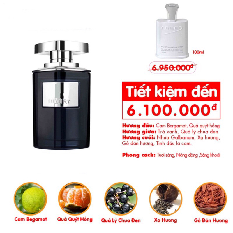 Nước hoa nam LUXURY