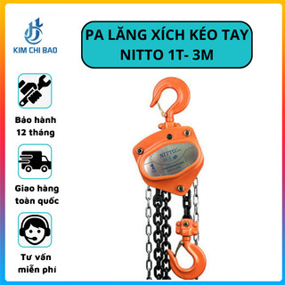 Pa lăng xích kéo tay Nitto 1T-2.5M KCB