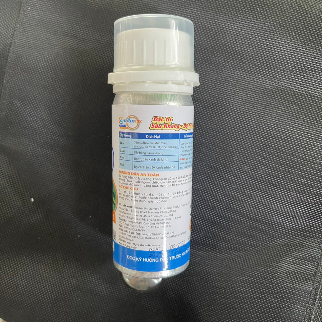 Thuốc trừ sâu Confitin 18EC Chai 100 ml Chai nhôm, Trừ Sâu kháng, bọ trĩ, rầy xanh- AgriHG