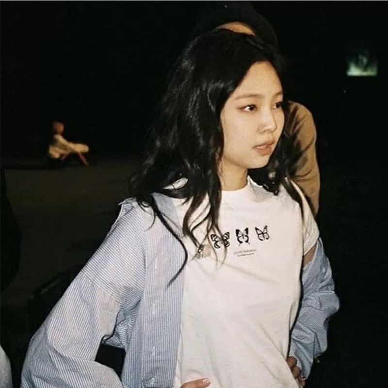 Áo Thun Babytee Butterflysystem form fit Jennie màu trắng chất vải Cotton 2 chiều 100% PLEASURE BRAND