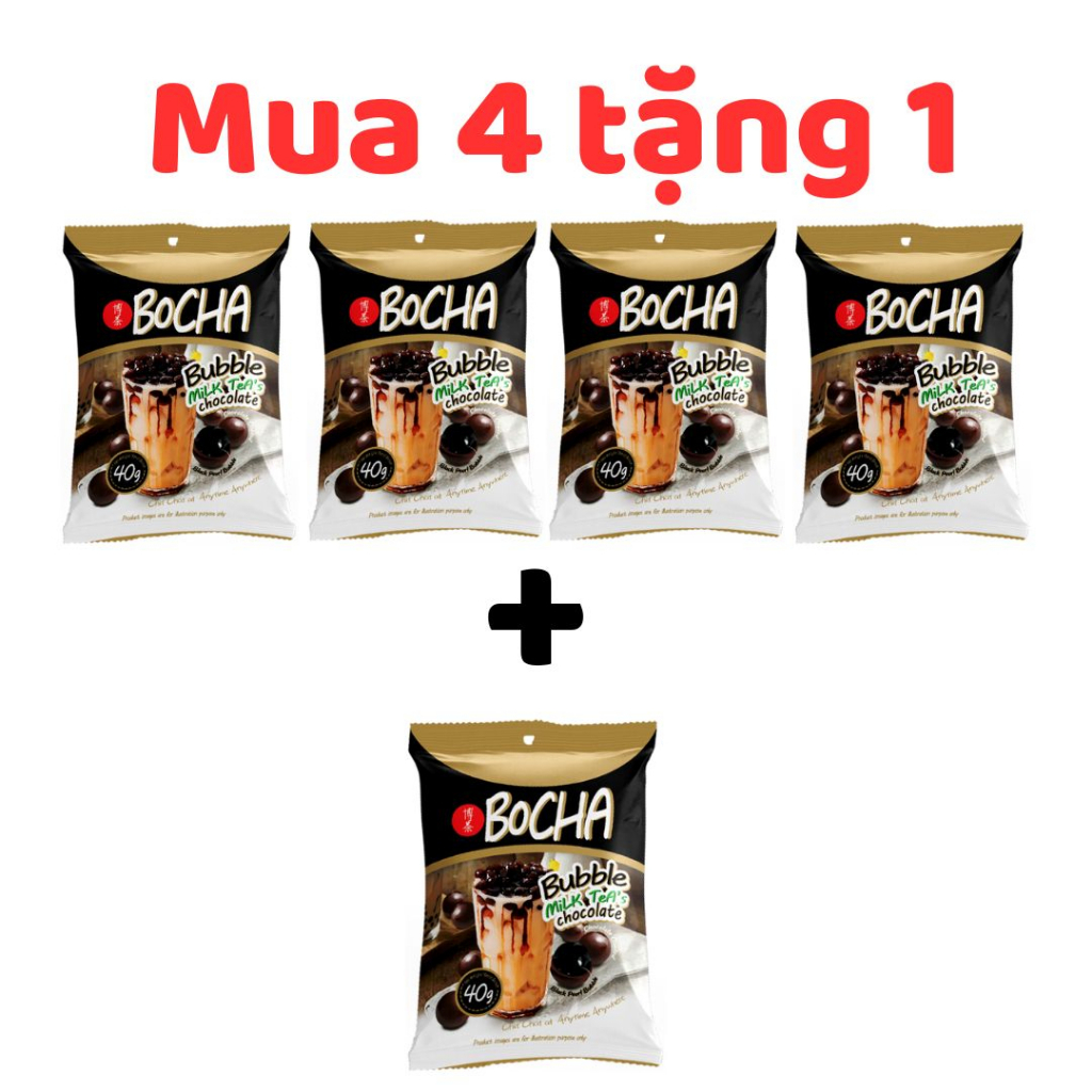 Kẹo trà sữa Bocha Richy gói 40 gram