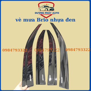 Vè Che Mưa Xe Honda Brio 2018-2023 nhựa đen dày