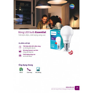 Combo 2 Bóng LED Bulb Essential 9W E27 – 6500K/3000K
