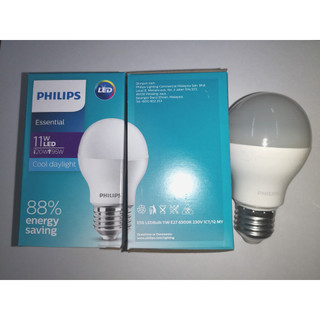 Combo 2 bóng ess led buld 11w e27 6500k/3000k philips