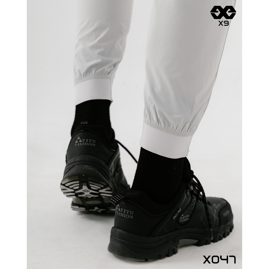 Quần Dài A Half Nam Siêu Mỏng Nhẹ Vải Dù Xi Co Giãn Siêu Tốt Thoáng Khí Tập Gym Thể Thao Chạy Bộ - X9 Sportswear - X047