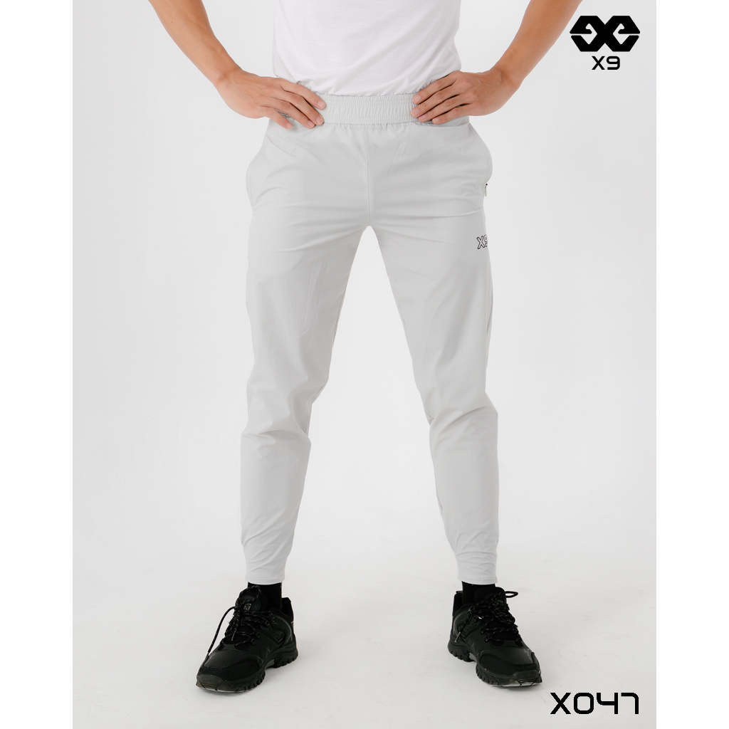 Quần Dài A Half Nam Siêu Mỏng Nhẹ Vải Dù Xi Co Giãn Siêu Tốt Thoáng Khí Tập Gym Thể Thao Chạy Bộ - X9 Sportswear - X047