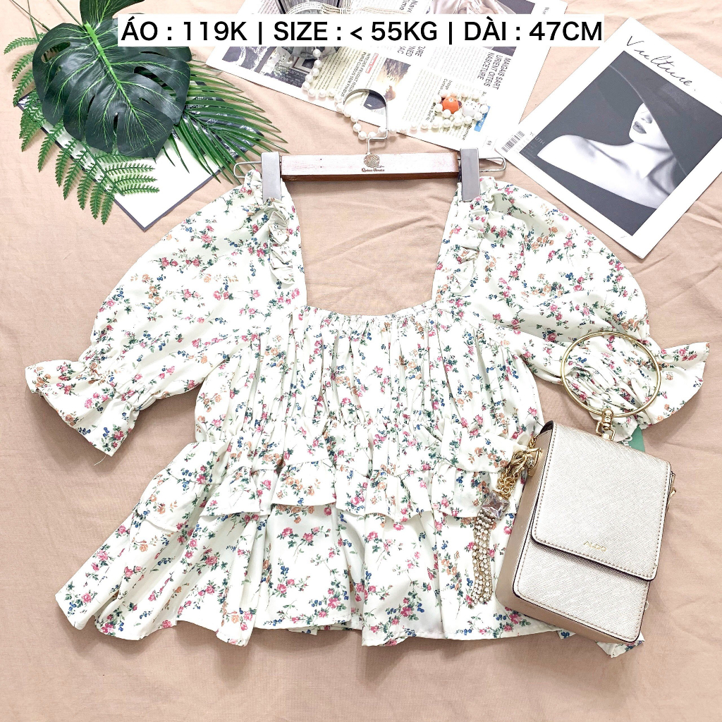 Áo kiểu - croptop