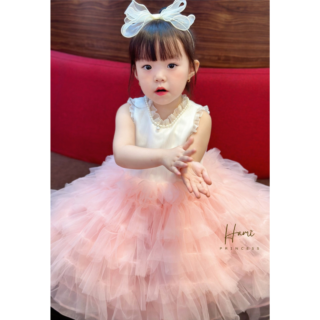 𝐒𝐮𝐫𝐢 𝐃𝐫𝐞𝐬𝐬 - Váy Công Chúa Hm52 Điệu Đà