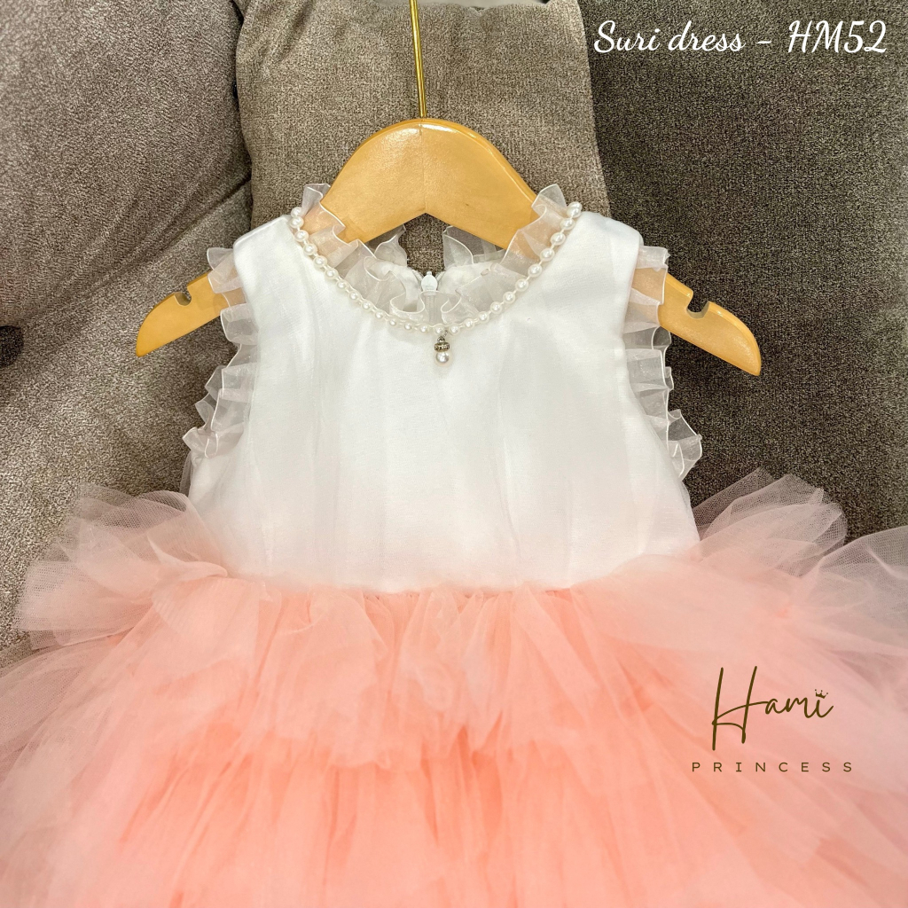 𝐒𝐮𝐫𝐢 𝐃𝐫𝐞𝐬𝐬 - Váy Công Chúa Hm52 Điệu Đà