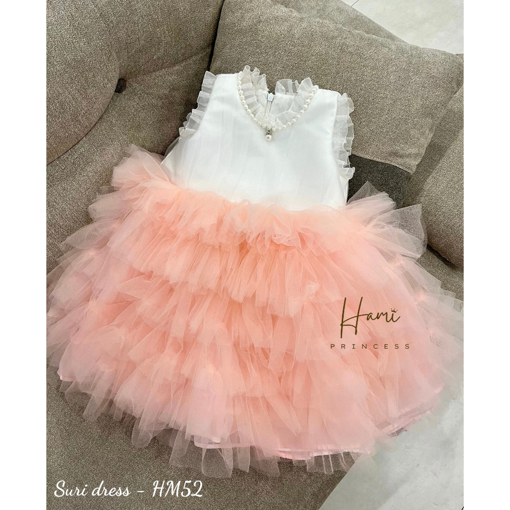 𝐒𝐮𝐫𝐢 𝐃𝐫𝐞𝐬𝐬 - Váy Công Chúa Hm52 Điệu Đà