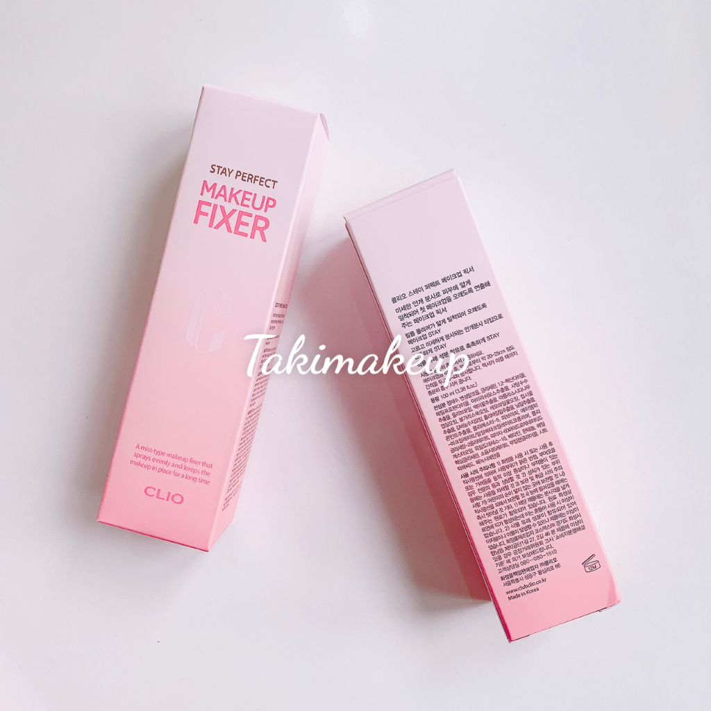 Xịt Khoá Nền Clio Stay Perfect Makeup Fixer