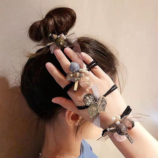 Dây Cột Tóc Đính Đá Pha Lê Dành Cho Nữ.