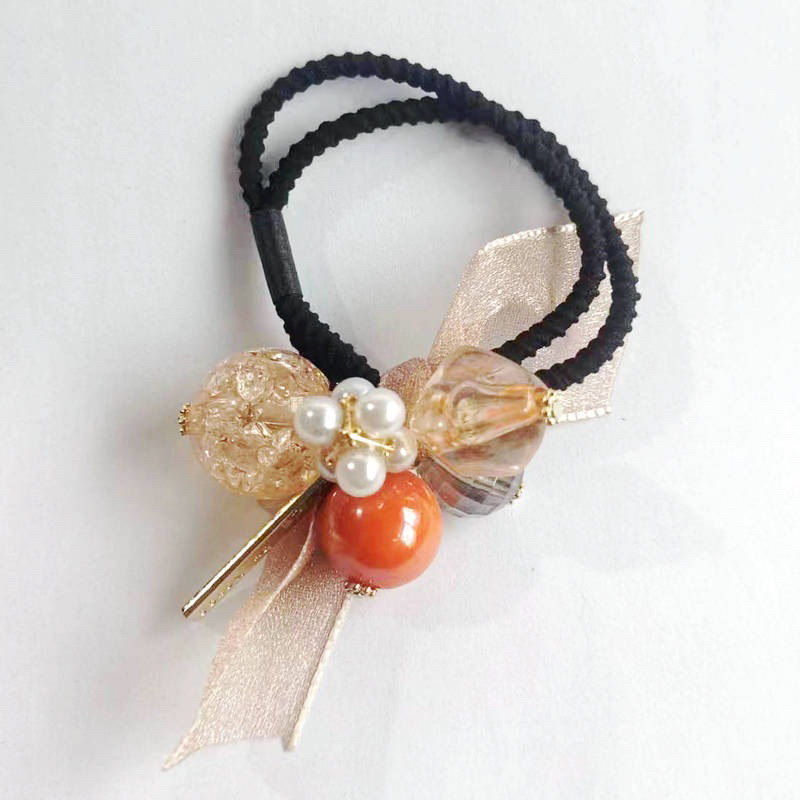 Dây Cột Tóc Đính Đá Pha Lê Dành Cho Nữ.