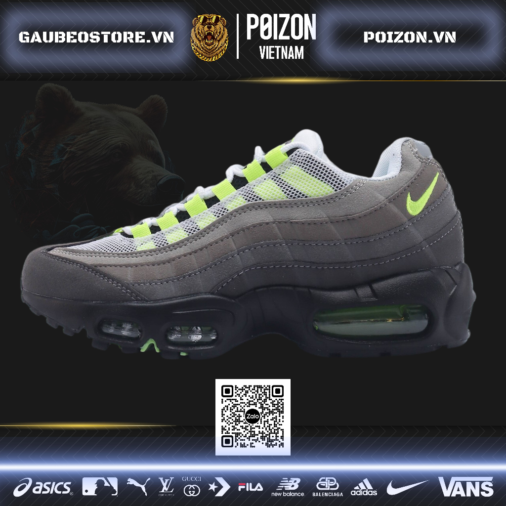 Giày Best Original Quality *like*auth like*authentic Sneaker *_NIKE Air Max 95_* 554970