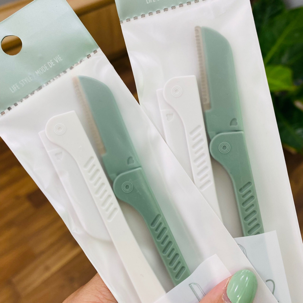 Dao Cạo Lông Mày, Chân Mày The Face Shop - Folding Eyebrow Trimmer TFS