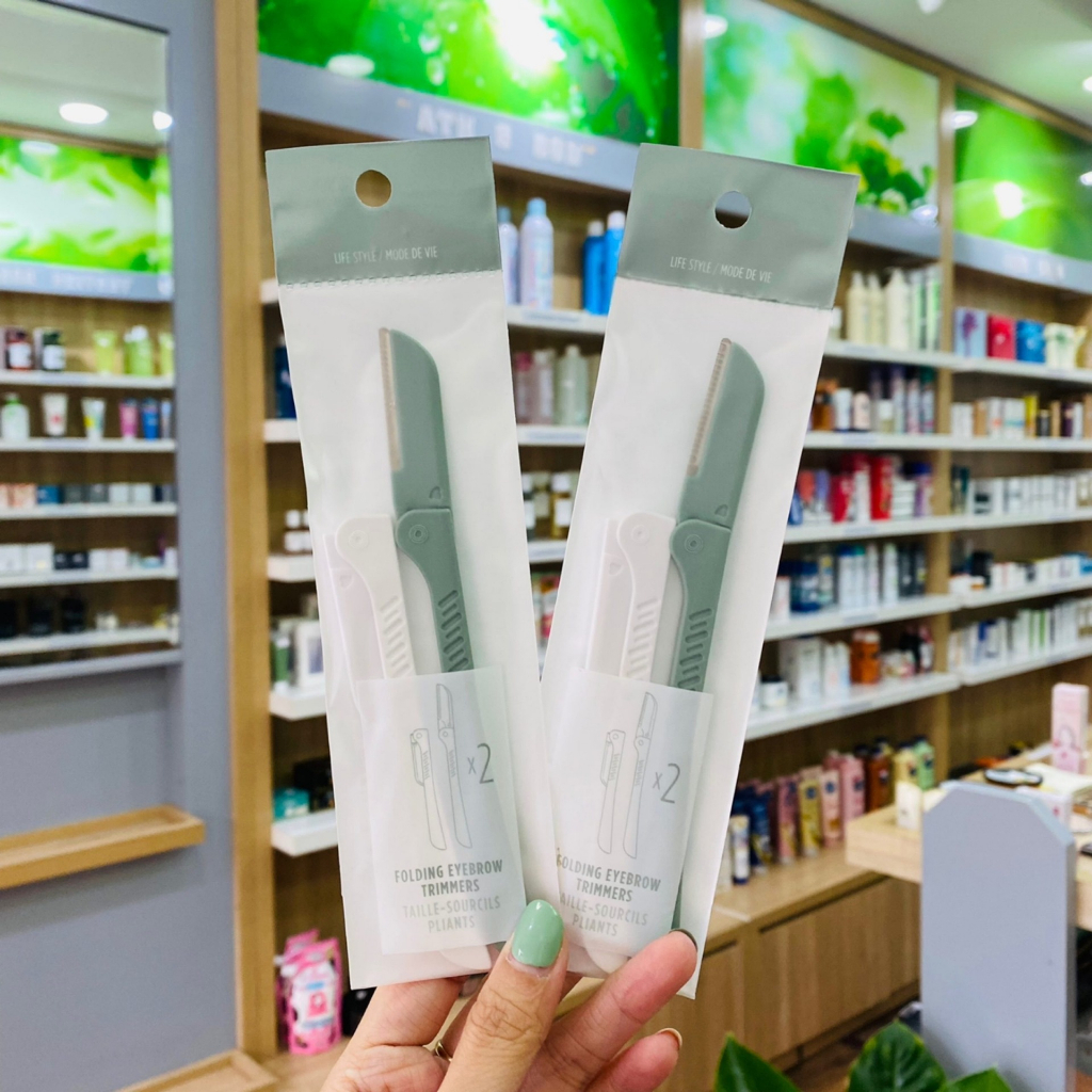 Dao Cạo Lông Mày, Chân Mày The Face Shop - Folding Eyebrow Trimmer TFS