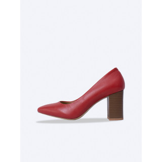 Giày nữ công sở da thật gót trụ 7cm p04 - salsa pumps