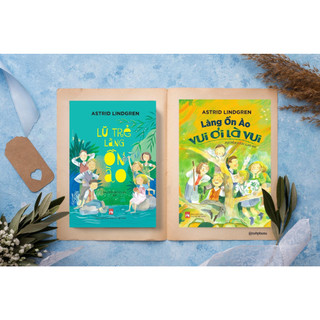Sách - combo 2 cuốn làng ồn ào - astrid lindgren - nxb phụ nữ