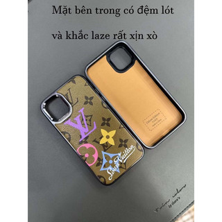 ốp LV lưng sần 2025 iphone ip 15/  15 pro max/ip14 pro max