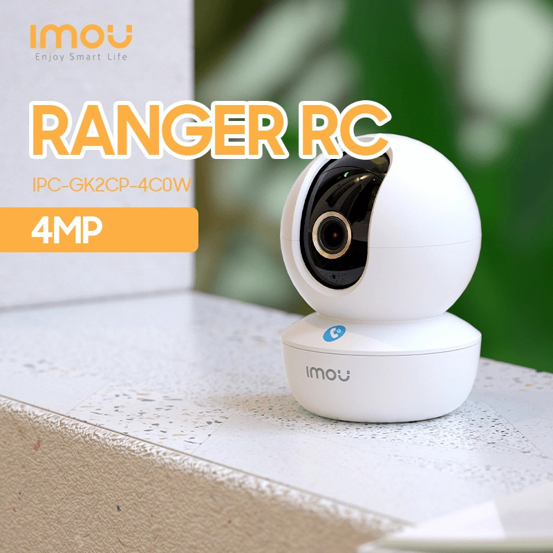 Camera IMOU Ranger RC 4MP kết nối WiFi, Quay quét 360 độ, Theo dõi chuyển động, 1 chạm để gọi điện thoại