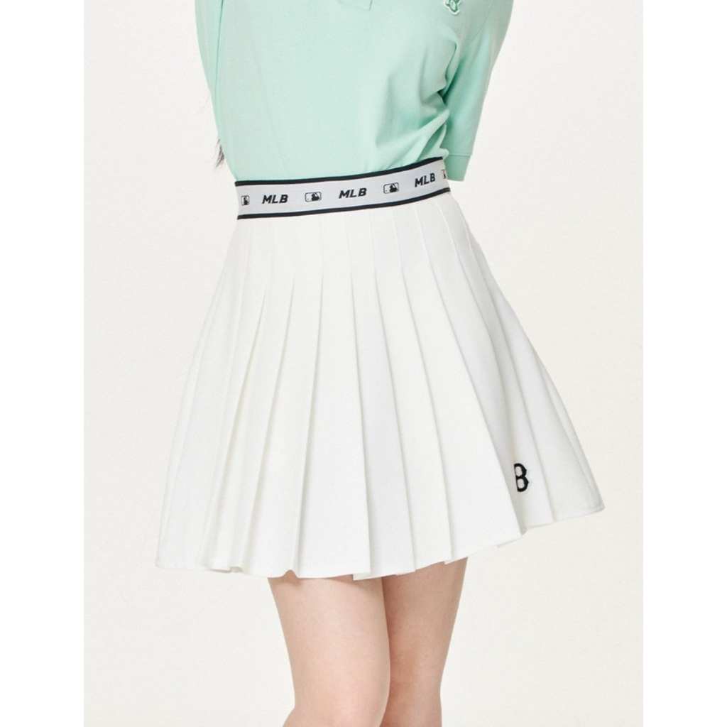 Chân váy xếp ly MLB xuất dư, chân váy thể thao tennis phong cách sporty năng động | BigBuy360 - bigbuy360.vn